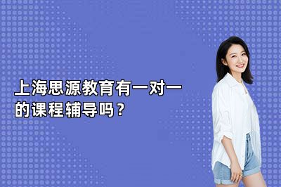 上海思源教育有一对一的课程辅导吗？